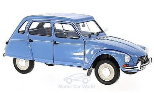 Diecast model cars Citroen Dyane 1/18 Solido 6 blue 1974 Citroen Dyane 1/18 Solido 6 blue 1974 diecast model cars
