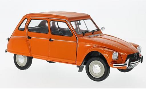 Diecast model cars Citroen Dyane 1/18 Solido 6 orange 1967 Citroen Dyane 1/18 Solido 6 orange 1967 diecast model cars