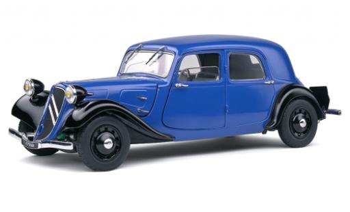 Diecast model cars Citroen Traction 1/18 Solido blue/black 1937 Citroen Traction 1/18 Solido blue/black 1937 diecast model cars
