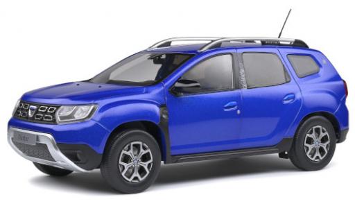 Diecast model cars Dacia Duster 1/18 Solido MKII metallic blue 2018 Dacia Duster 1/18 Solido MKII metallic blue 2018 diecast model cars