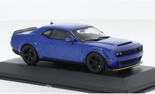 Dodge Challenger 1/43 Solido SRT Demon V8 6.2 metallise blau 2018 1:43 diecast model cars