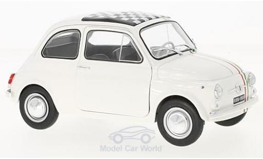Diecast model cars Fiat 500 L 1/18 Solido L Italia white/Dekor Italia 1968 Fiat 500 L 1/18 Solido L Italia white/Dekor Italia 1968 diecast model cars