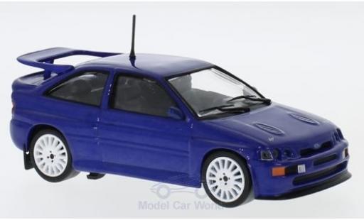 Diecast model cars Ford Escort 1/43 Solido RS Cosworth metallic blue 1992 Ford Escort 1/43 Solido RS Cosworth metallic blue 1992 diecast model cars