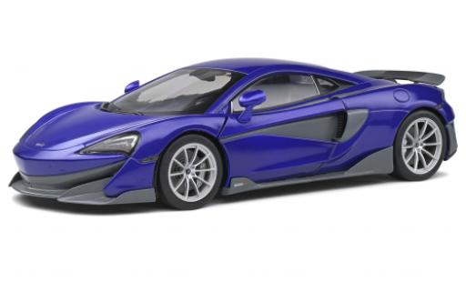 Diecast model cars McLaren 600 1/18 Solido LT purple 2018 McLaren 600 1/18 Solido LT purple 2018 diecast model cars