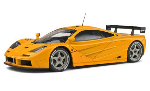 Diecast model cars McLaren F1 1/18 Solido GTR orange 1995 McLaren F1 1/18 Solido GTR orange 1995 diecast model cars
