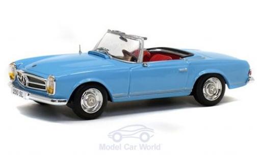 Diecast model cars Mercedes 230 1/43 Solido SL (W113) blue 1963 Mercedes 230 1/43 Solido SL (W113) blue 1963 diecast model cars