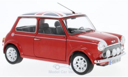 Diecast model cars Mini Cooper S 1/18 Solido 1.3i Sport Pack red/Dekor 1997 Mini Cooper S 1/18 Solido 1.3i Sport Pack red/Dekor 1997 diecast model cars