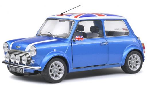 Diecast model cars Mini Cooper 1/18 Solido Sport metallic blue/Dekor 1997 Mini Cooper 1/18 Solido Sport metallic blue/Dekor 1997 diecast model cars