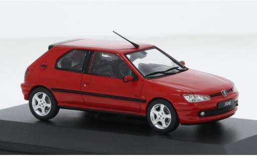 Diecast model cars Peugeot 306 1/43 Solido S16 rot 2002 1:43 Peugeot 306 1/43 Solido S16 rot 2002 1:43 diecast model cars