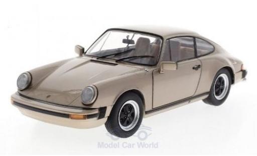 Diecast model cars Porsche 930 1/18 Solido 911 () 3.2 Carrera metallic beige 1977 Porsche 930 1/18 Solido 911 () 3.2 Carrera metallic beige 1977 diecast model cars