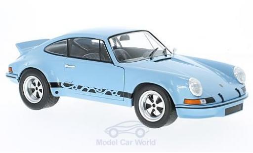 Porsche 930 RSR 1/18 Solido 911 RSR 2.8 blue 1974 diecast model cars