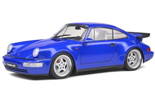 Diecast model cars Porsche 964 Turbo 1/18 Solido 911 Turbo () metallic blue 1990 Porsche 964 Turbo 1/18 Solido 911 Turbo () metallic blue 1990 diecast model cars