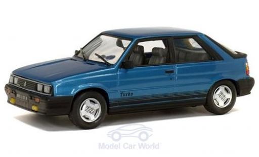 Diecast model cars Renault 11 1/43 Solido Turbo metallic blue 1985 Renault 11 1/43 Solido Turbo metallic blue 1985 diecast model cars