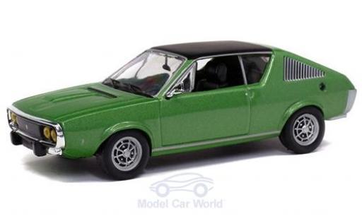 Renault 17 1/43 Solido metallic green 1974 diecast model cars