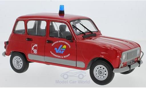 Diecast model cars Renault 4 L 1/18 Solido GTL Feuerwehr Renault 4 L 1/18 Solido GTL Feuerwehr diecast model cars