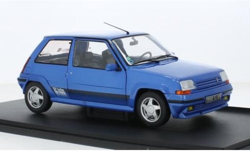 Diecast model cars Renault 5 1/18 Solido GT Turbo MK2 metallise blau 1989 1:18 Renault 5 1/18 Solido GT Turbo MK2 metallise blau 1989 1:18 diecast model cars