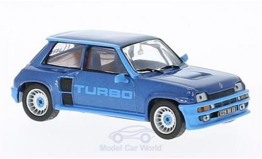 Diecast model cars Renault 5 1/43 Solido Turbo metallic blue 1980 Renault 5 1/43 Solido Turbo metallic blue 1980 diecast model cars