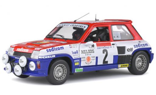Diecast model cars Renault 5 1/18 Solido Turbo No.2 Team Galtier Sodicam Rallye EM Rallye Antibes 1983 y compris les Decals J-L.Therier/M.Vial Renault 5 1/18 Solido Turbo No.2 Team Galtier Sodicam Rallye EM Rallye Antibes 1983 y compris les Decals J-L.Therier/M.Vial diecast model cars