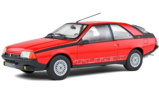 Diecast model cars Renault Fuego 1/18 Solido Turbo red 1980 Renault Fuego 1/18 Solido Turbo red 1980 diecast model cars