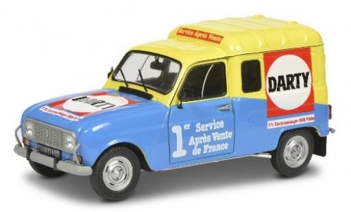 Diecast model cars Renault 4 1/18 Solido R F Darty 1988 Renault 4 1/18 Solido R F Darty 1988 diecast model cars