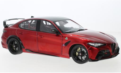 Diecast model cars Alfa Romeo Giulia 1/18 Solido GTAM metallise red 2021 Alfa Romeo Giulia 1/18 Solido GTAM metallise red 2021 diecast model cars
