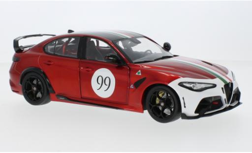 Diecast model cars Alfa Romeo Giulia 1/18 Solido GTAM metallise red 2022 Alfa Romeo Giulia 1/18 Solido GTAM metallise red 2022 diecast model cars