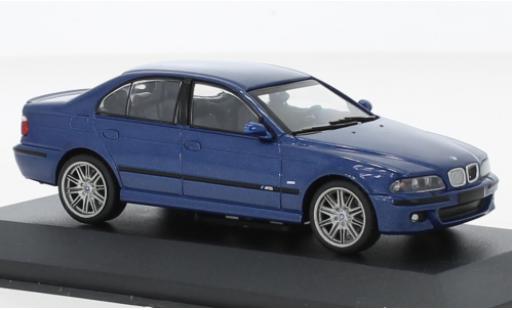 Diecast model cars Bmw M5 1/43 Solido (E39) metallise blue 2003 Bmw M5 1/43 Solido (E39) metallise blue 2003 diecast model cars