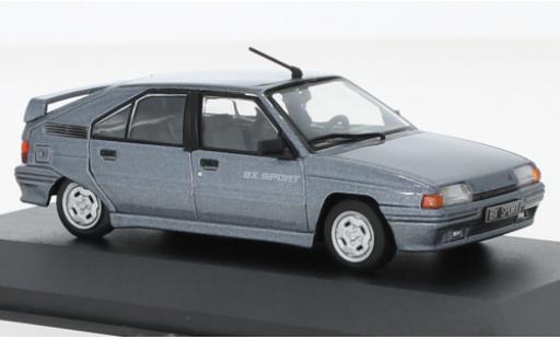 Diecast model cars Citroen BX 1/43 Solido Sport 1.9 8V metallise grey 1985 Citroen BX 1/43 Solido Sport 1.9 8V metallise grey 1985 diecast model cars