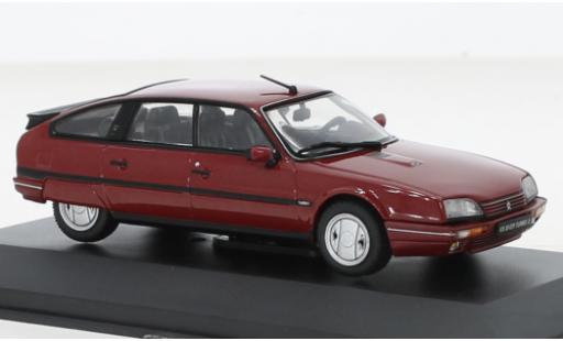 Diecast model cars Citroen CX 1/43 Solido GTI Turbo II metallise red 1989 Citroen CX 1/43 Solido GTI Turbo II metallise red 1989 diecast model cars