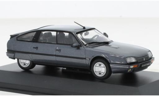Diecast model cars Citroen CX 1/43 Solido GTI Turbo II metallise grey 1989 Citroen CX 1/43 Solido GTI Turbo II metallise grey 1989 diecast model cars