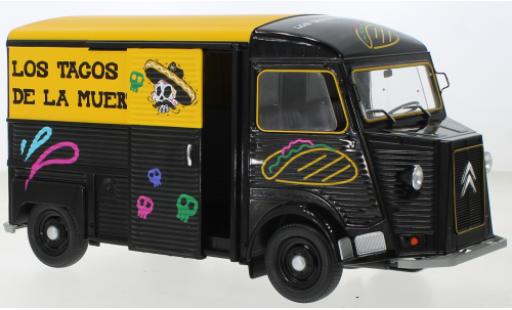 Citroen HY 1/18 Solido Food Truck Los Tacos De La Muerte 1969 diecast model cars