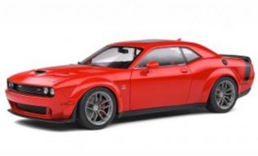 Diecast model cars Dodge Challenger 1/18 Solido R/T Scat Pack Widebody red 2020 Dodge Challenger 1/18 Solido R/T Scat Pack Widebody red 2020 diecast model cars
