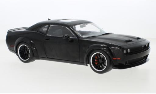 Diecast model cars Dodge Challenger 1/18 Solido SRT Hellcat Redeye Widebody black 2020 Dodge Challenger 1/18 Solido SRT Hellcat Redeye Widebody black 2020 diecast model cars
