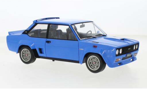 Diecast model cars Fiat 131 1/18 Solido Abarth blue 1980 Fiat 131 1/18 Solido Abarth blue 1980 diecast model cars