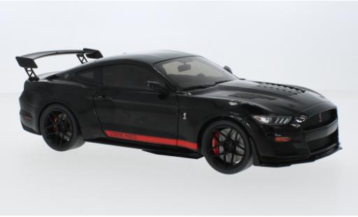 Shelby GT 500 1/18 Solido Ford Mustang Code Red black 2022 diecast model cars