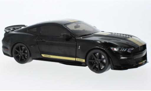 Shelby GT 500 1/18 Solido Ford Mustang -H black/doré 2023 diecast model cars