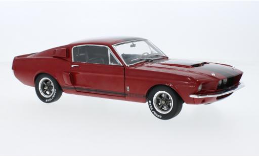 Diecast model cars Shelby GT 500 1/18 Solido Ford Mustang metallise red foncé/black 1967 Shelby GT 500 1/18 Solido Ford Mustang metallise red foncé/black 1967 diecast model cars