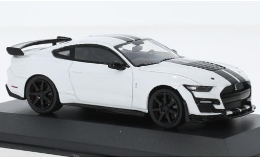 Diecast model cars Shelby GT 500 1/43 Solido Ford Mustang rapide Track white/black Shelby GT 500 1/43 Solido Ford Mustang rapide Track white/black diecast model cars