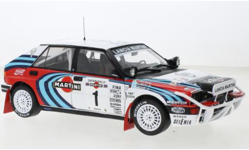 Diecast model cars Lancia Delta 1/18 Solido HF Integrale No.1 Martini Martini Rallye WM Safari Rallye 1991 Lancia Delta 1/18 Solido HF Integrale No.1 Martini Martini Rallye WM Safari Rallye 1991 diecast model cars