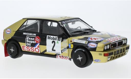 Diecast model cars Lancia Delta 1/18 Solido HF Integrale No.2 Esso Rallye DM Rallye Allemagne 1989 Lancia Delta 1/18 Solido HF Integrale No.2 Esso Rallye DM Rallye Allemagne 1989 diecast model cars