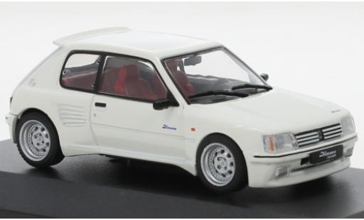 Diecast model cars Peugeot 205 1/43 Solido GTI Dimma white Peugeot 205 1/43 Solido GTI Dimma white diecast model cars