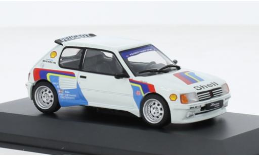 Diecast model cars Peugeot 205 1/43 Solido GTI Dimma white/Décorer Peugeot 205 1/43 Solido GTI Dimma white/Décorer diecast model cars