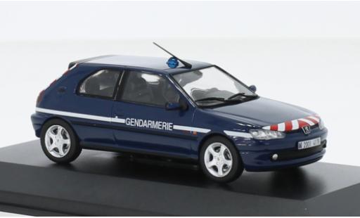 Diecast model cars Peugeot 306 1/43 Solido S16 Gendamerie (F) 1998 Peugeot 306 1/43 Solido S16 Gendamerie (F) 1998 diecast model cars