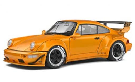 Diecast model cars Porsche 991 RWB 1/18 Solido 911 (964) metallise orange HIBIKI 2016 Porsche 991 RWB 1/18 Solido 911 (964) metallise orange HIBIKI 2016 diecast model cars
