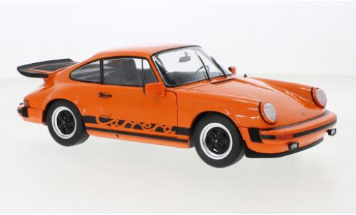 Diecast model cars Porsche 930 1/18 Solido 911 Carrera 3.2 orange 1984 Porsche 930 1/18 Solido 911 Carrera 3.2 orange 1984 diecast model cars