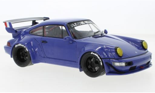 Diecast model cars Porsche 991 RWB 1/18 Solido 911 (964) blue Champagne 2017 Porsche 991 RWB 1/18 Solido 911 (964) blue Champagne 2017 diecast model cars