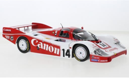 Diecast model cars Porsche 956 1983 1/18 Solido LH No.14 Canon 24h Le Mans Porsche 956 1983 1/18 Solido LH No.14 Canon 24h Le Mans diecast model cars