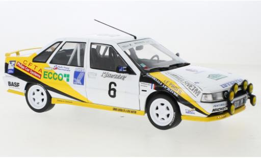 Diecast model cars Renault 21 1/18 Solido Turbo No.6 Rallye Charlemagne 1991 Renault 21 1/18 Solido Turbo No.6 Rallye Charlemagne 1991 diecast model cars