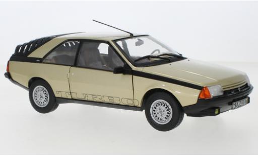Diecast model cars Renault Fuego 1/18 Solido Turbo metallise beige 1980 Renault Fuego 1/18 Solido Turbo metallise beige 1980 diecast model cars