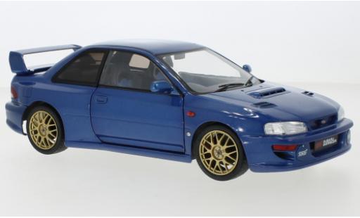 Diecast model cars Subaru Impreza 1/18 Solido (22B) STi metallise blue RHD 1998 Subaru Impreza 1/18 Solido (22B) STi metallise blue RHD 1998 diecast model cars